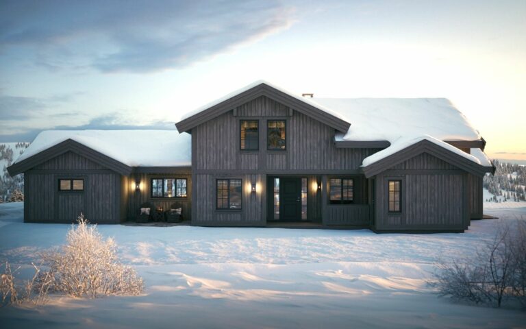 201. Hyggelig inngangside. Fritidsbolig – Hytte TTH Kvitfjell 222.