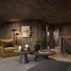 82. Hytteinspirasjon – Hytteinteriør loftstue – stue på hems. Fritidsbolig TTH Norefjell 314