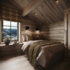 129. Soverom 6 i loftsplanet. Hytteinspirasjon – Hytteinteriør. Fritidsbolig TTH Kvitfjell 222